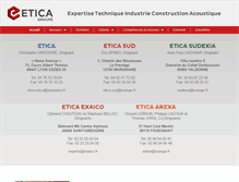 Tablet Screenshot of etica-expert.com